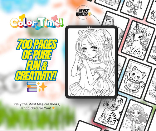 Printable Coloring Pages Bundle