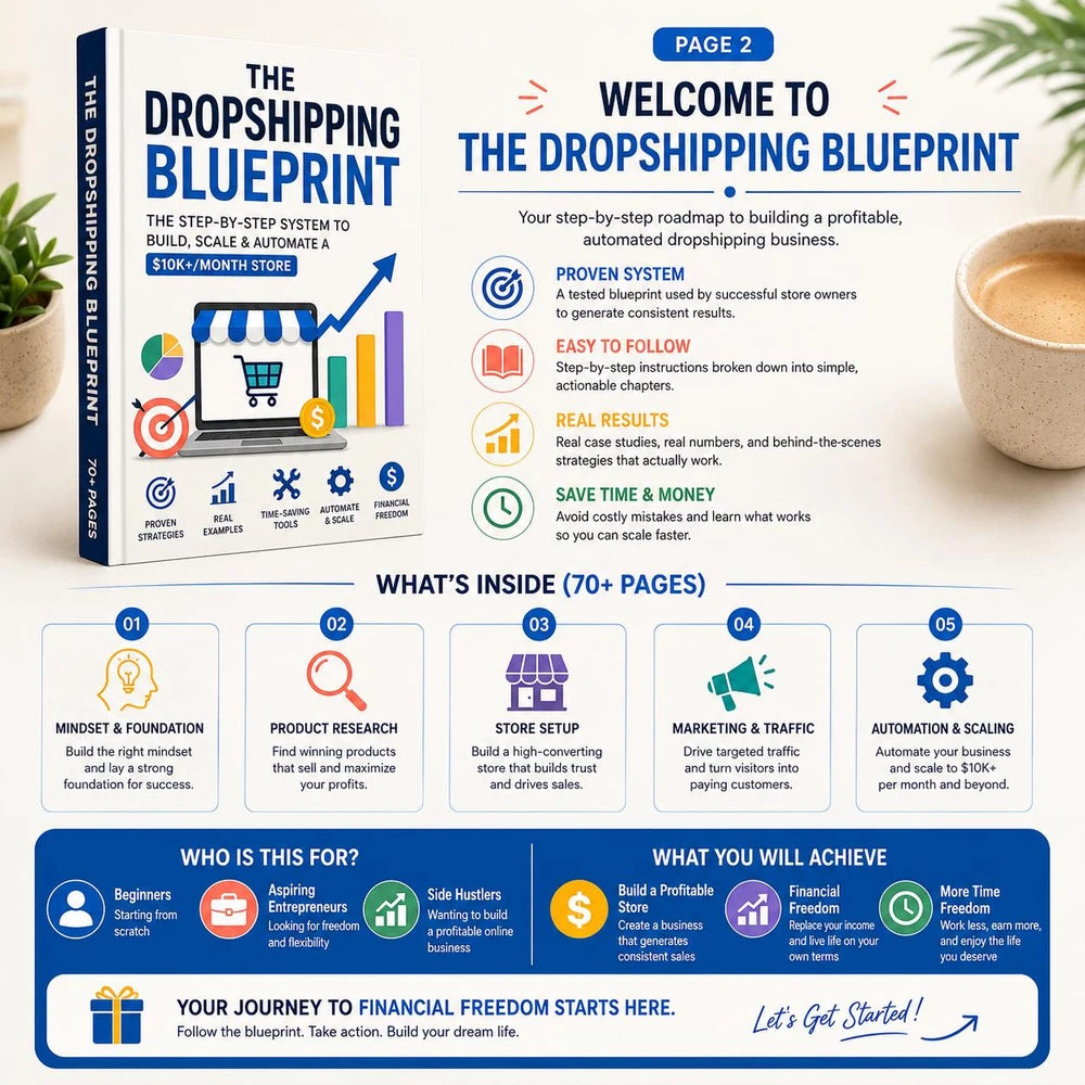 Dropshipping Blueprint Guide