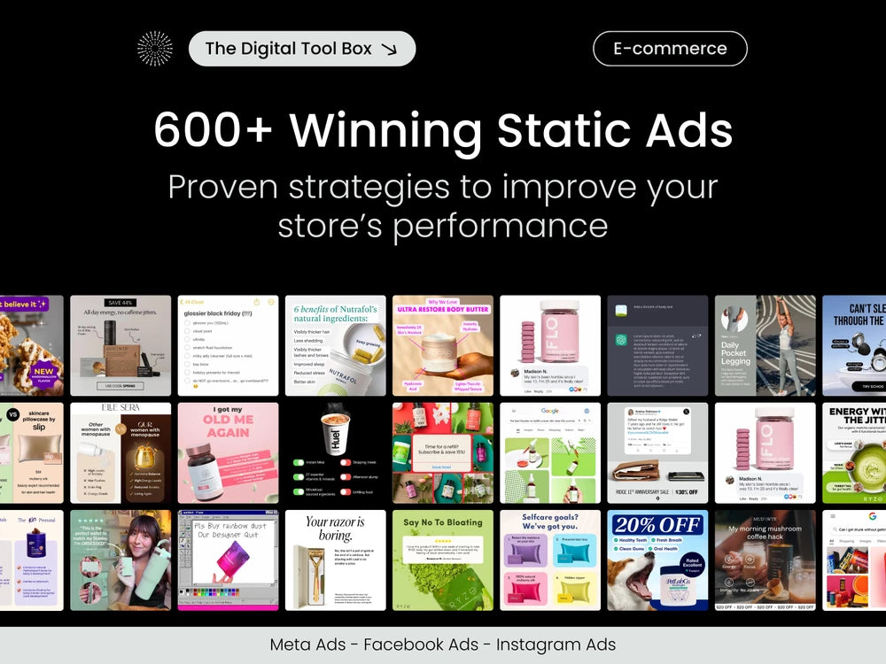 Canva Ad Templates for E-commerce