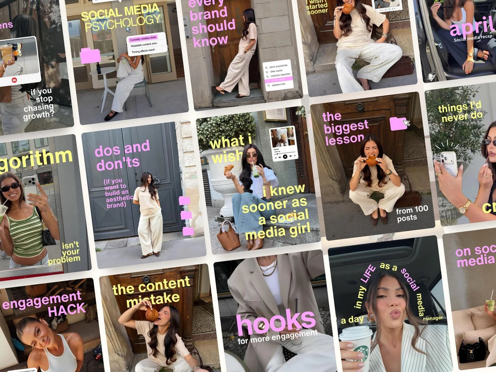 Modern Aesthetic Coaching Instagram Templates