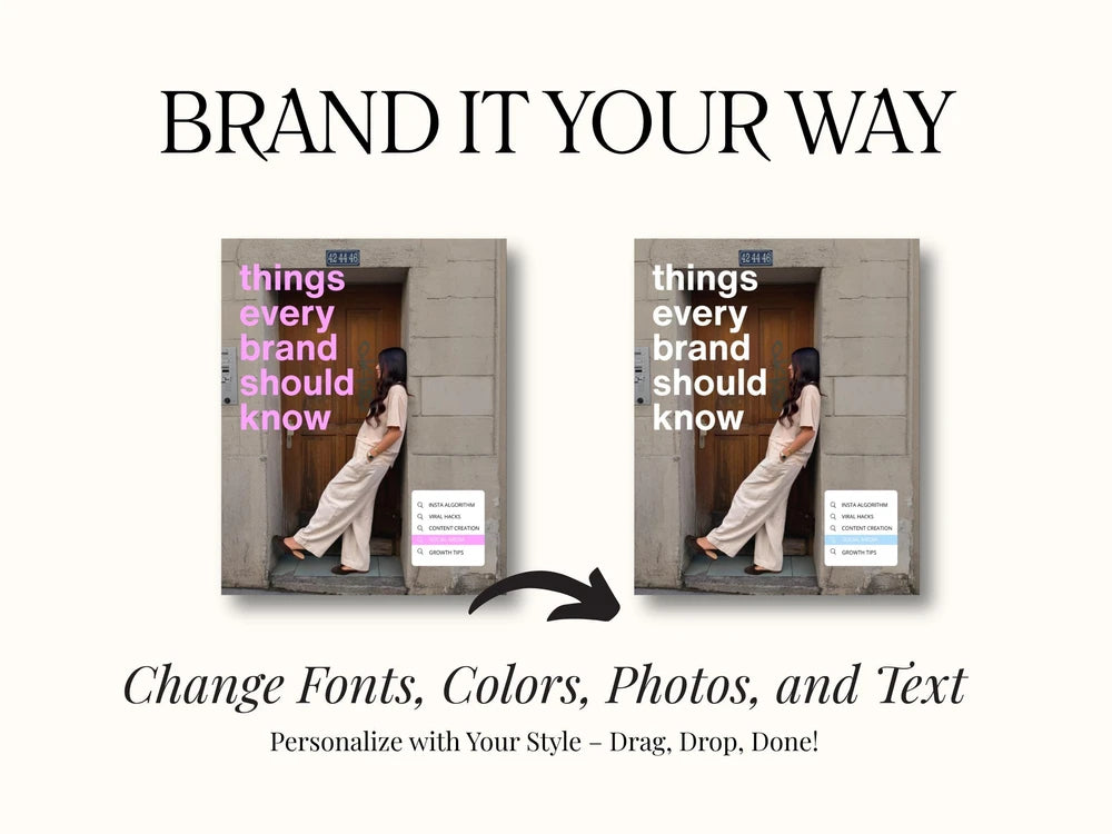 Modern Aesthetic Coaching Instagram Templates