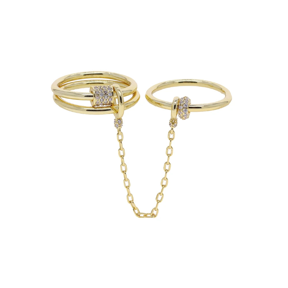 Water Drops Chain Ring