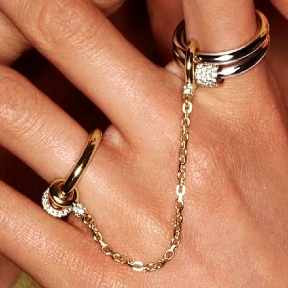 Water Drops Chain Ring